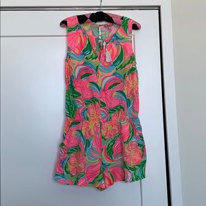Lilly Pulitzer Pink Romper, M